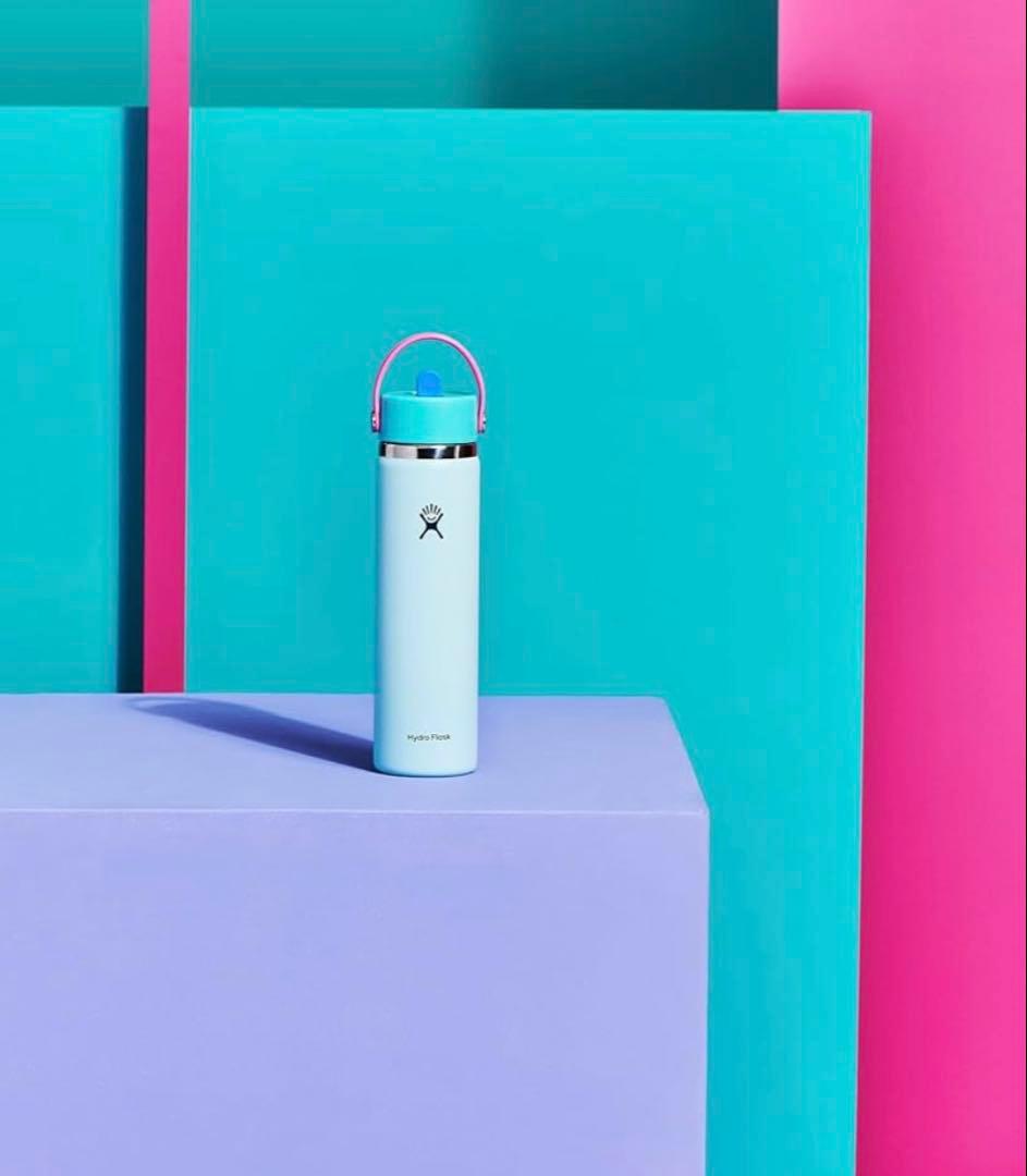 限定品 ハイドロフラスク 24oz Polar Plunge ストロー付水筒