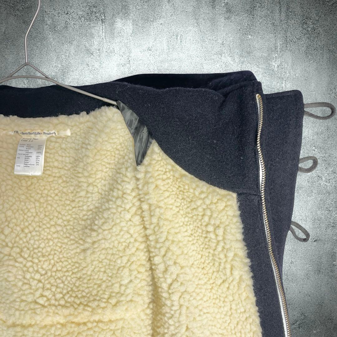 美品✨EEL イール オーロラマンコート3.0 ダッフル ボア