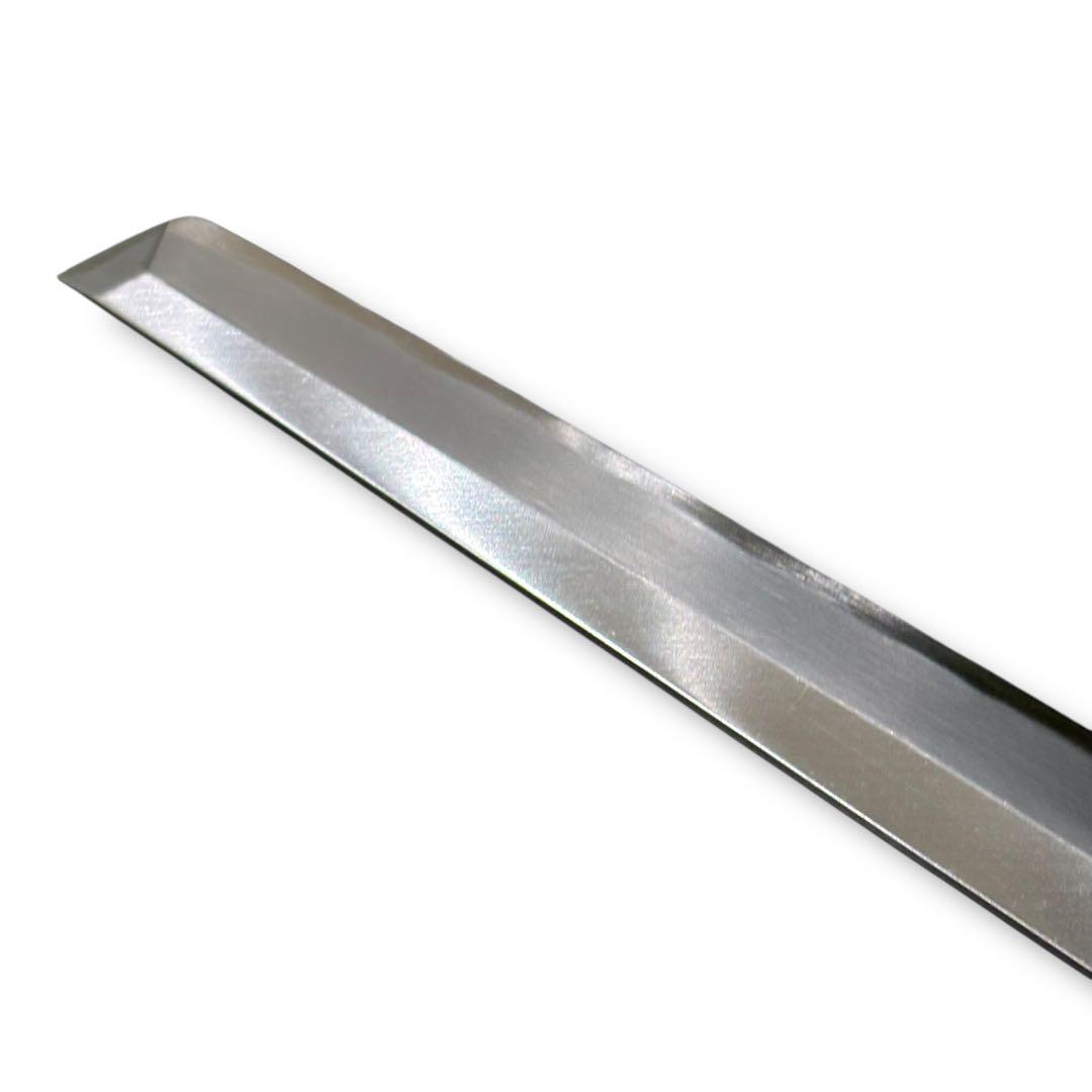 マグロ包丁 源正久 鮪 木製ハンドル 全長約85.5cm 刃部分約55am