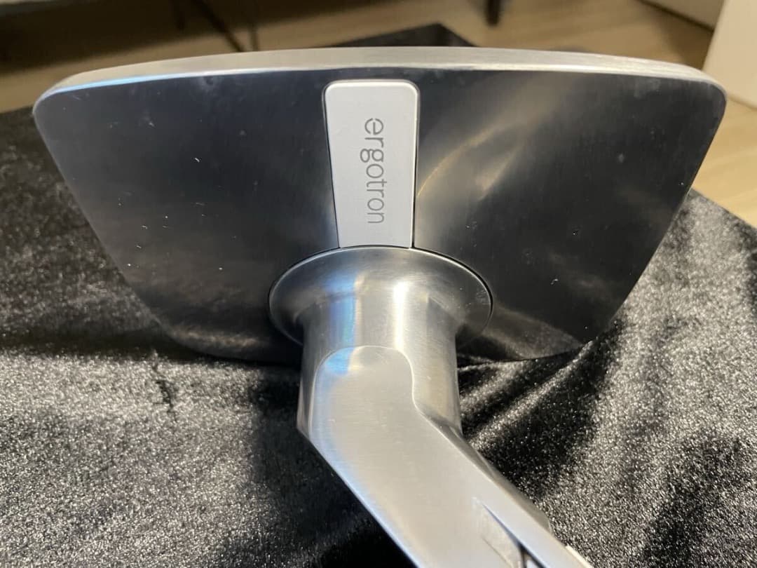 ergotron MXV モニターアーム スリム シルバー (ブラケット付）