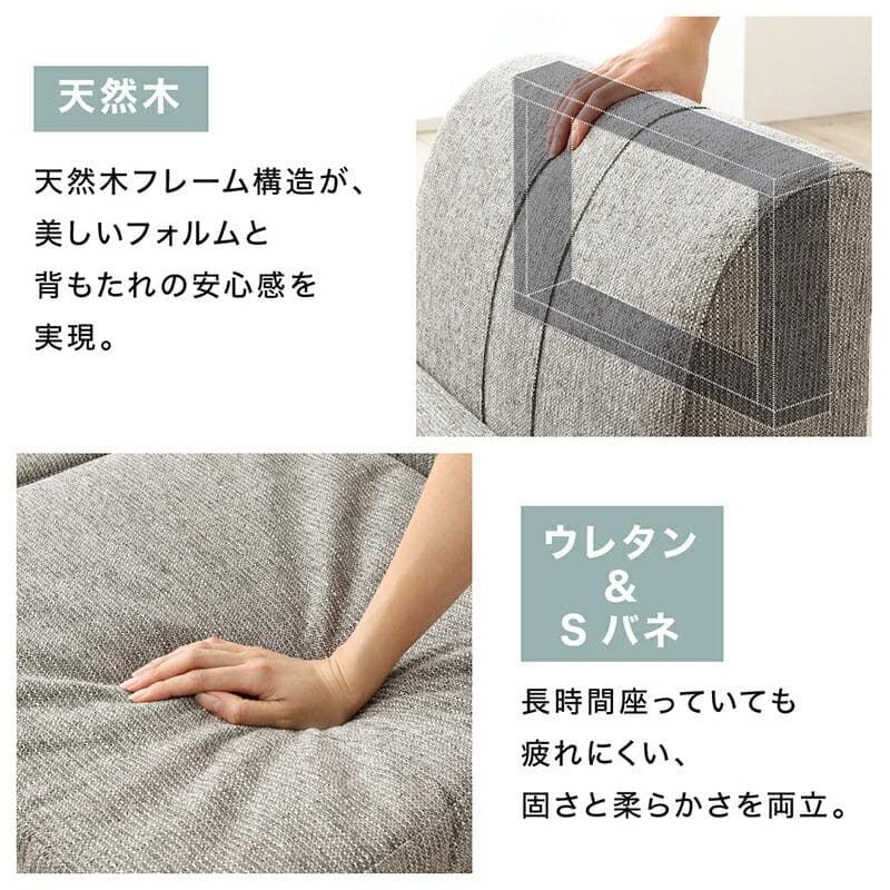 最安値！新品！送料込み！ ローソファー コーナー フロアソファー 2