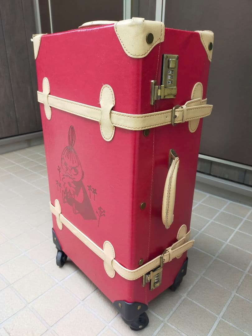 【廃盤品】ムーミン リトルミイ キャリーケース スーツケース 35㍑ 赤