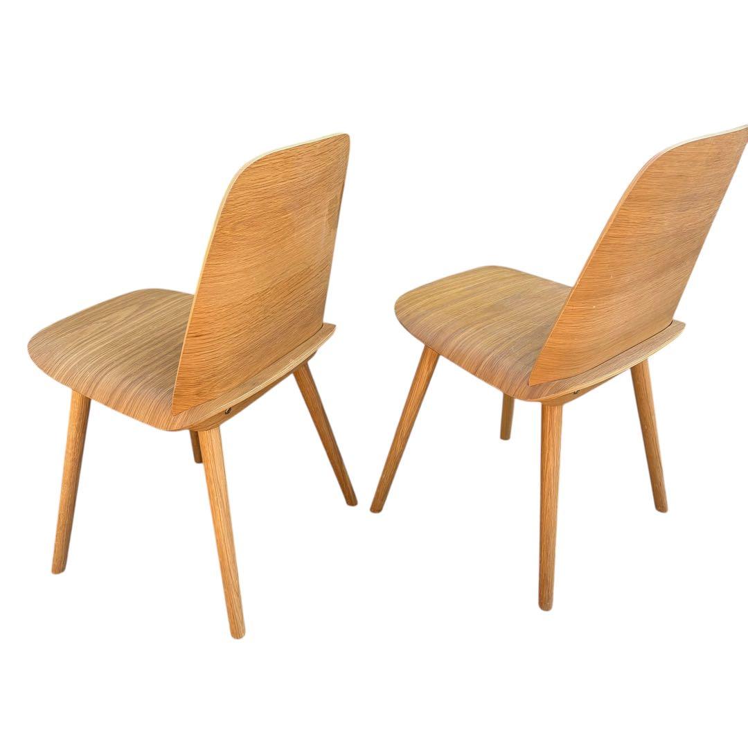 【美品】muuto ムート Nerd Chair ナードチェア オーク 2脚分①