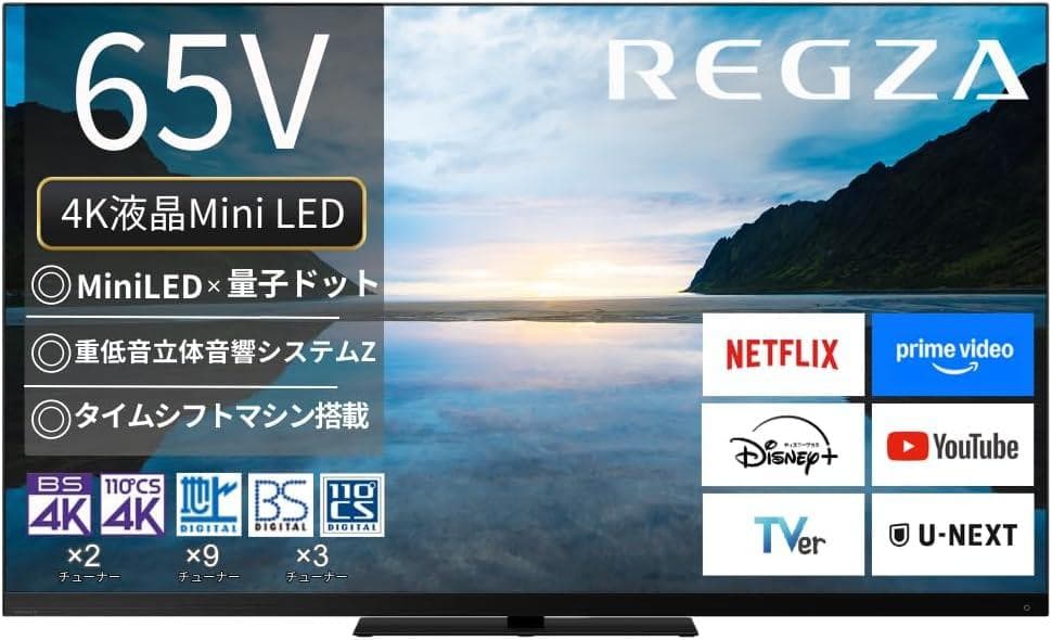 65Z870M 店頭展示品　テレビ　REGZA