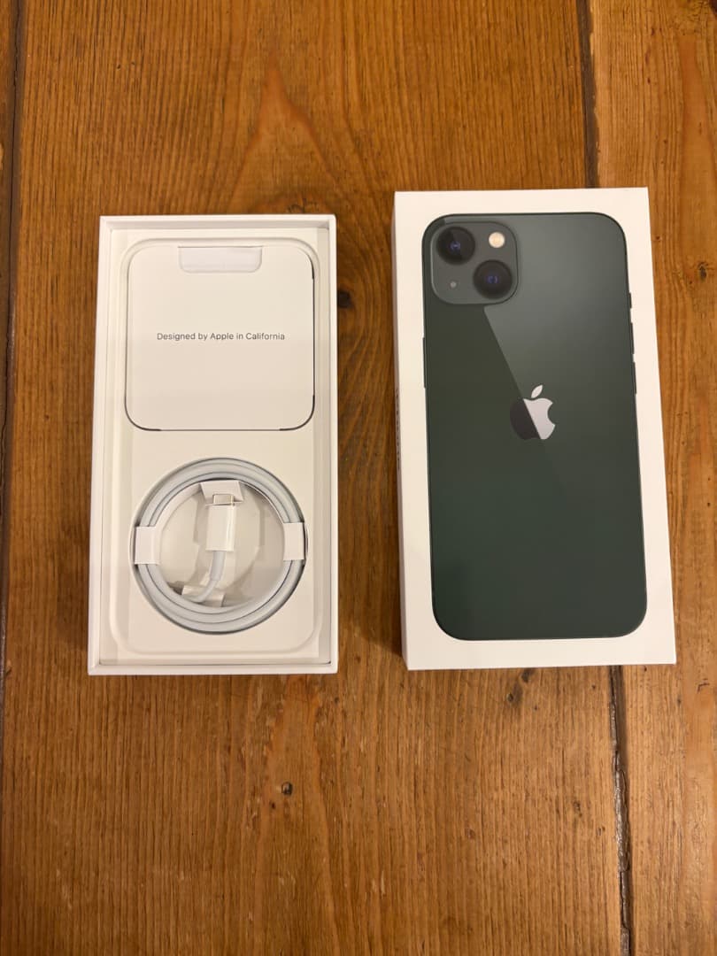 iphone13 128GB SIMフリー　グリーン