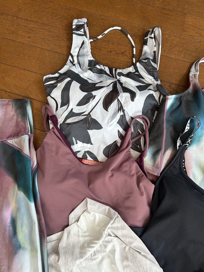 スカーラ　ヨガ　スポーツ　ラバ　セット　美品　ロキシー