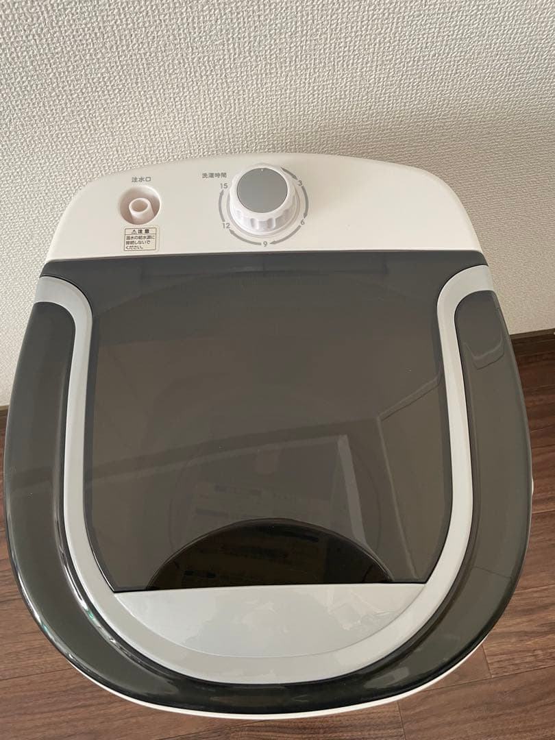 【未使用】Flaundry小型洗濯機 ホワイト3kg