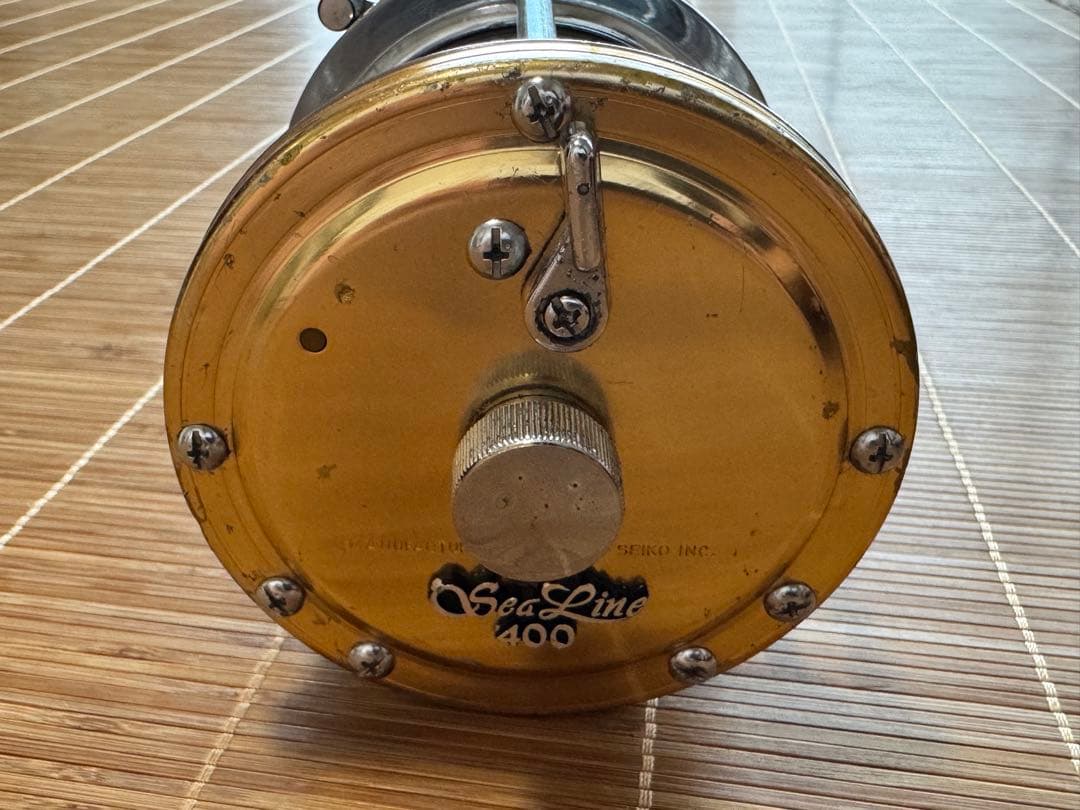 シーライン400 左ハンドル ダイワ DAIWA 中古 レア 金色