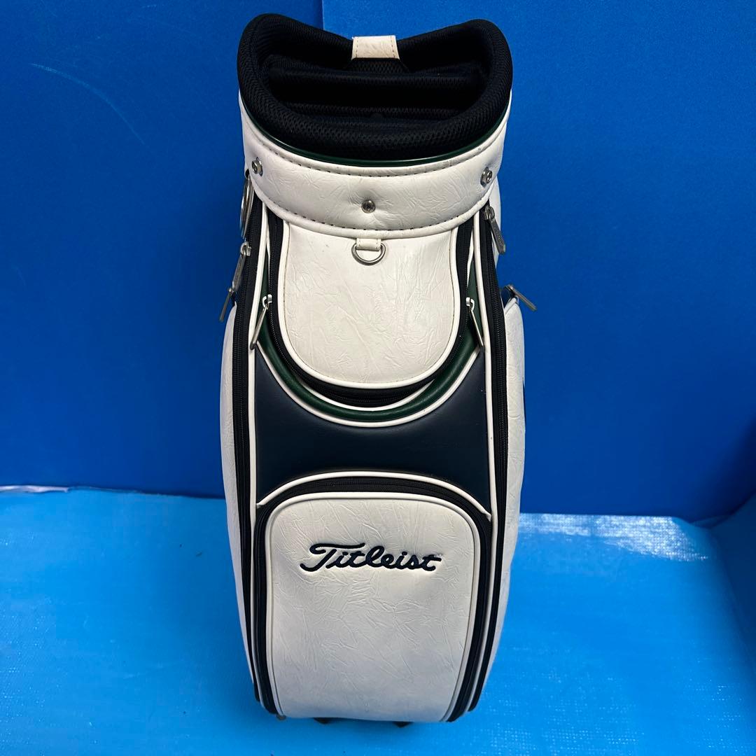 Titleist キャディバッグ ホワイト/グリーン