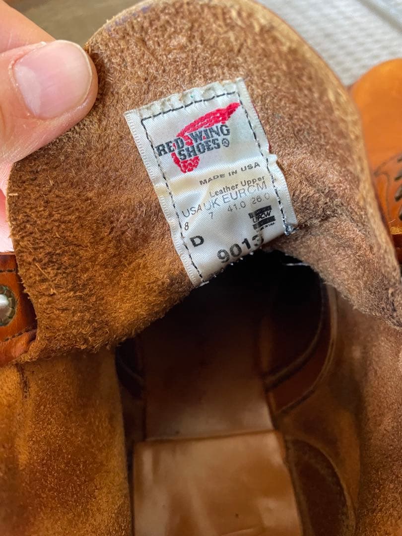 ぷ　RED WING ベックマン CHESTNUT 26cm 箱付き訳あり