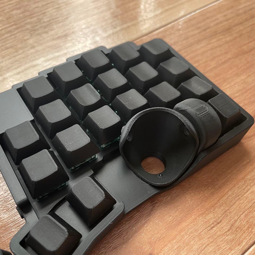 roBa トラックボール対応 無線キーボード（完成品・一部付属なし）