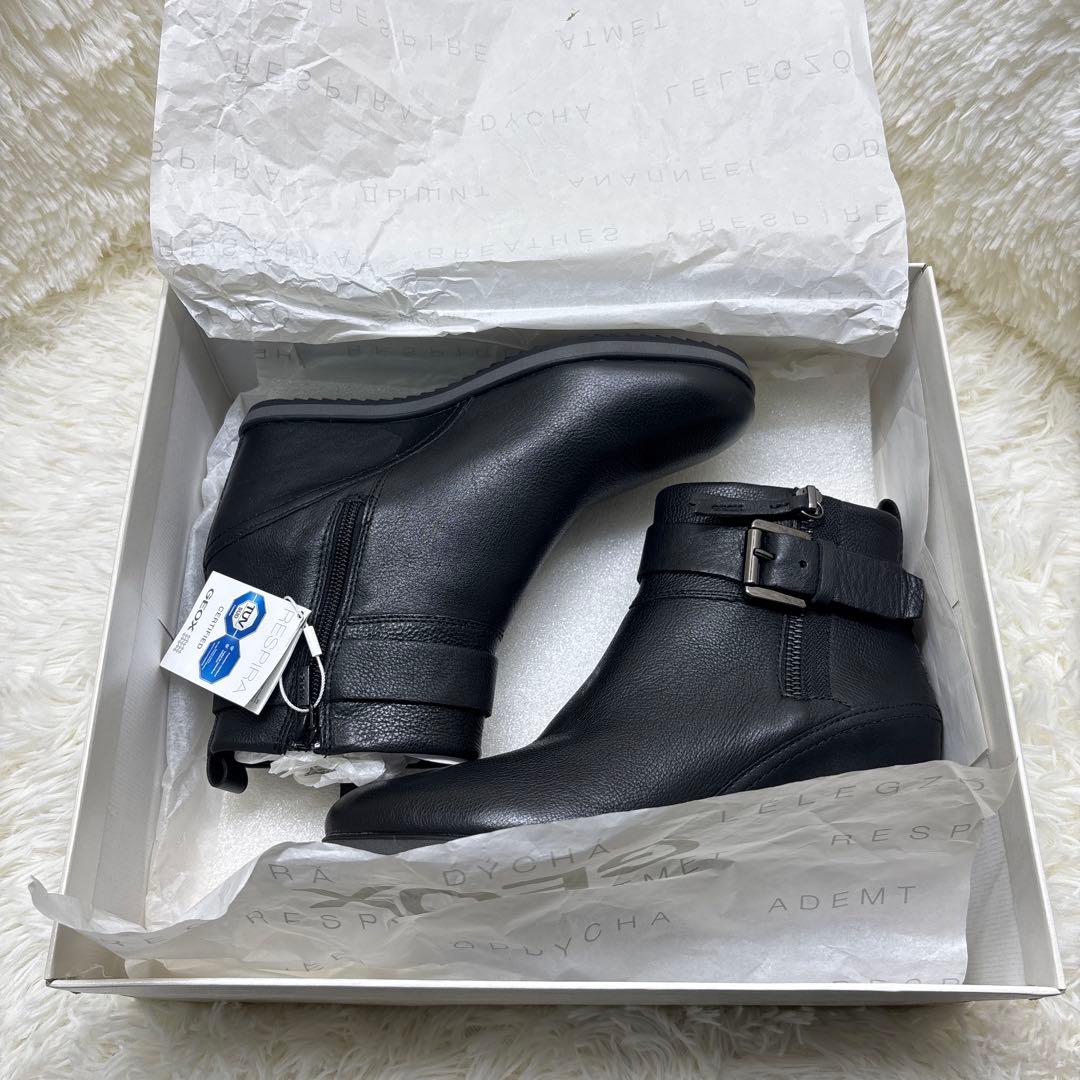 【タグ付き未使用】GEOX / RESPIRA/ショートブーツ/ 37