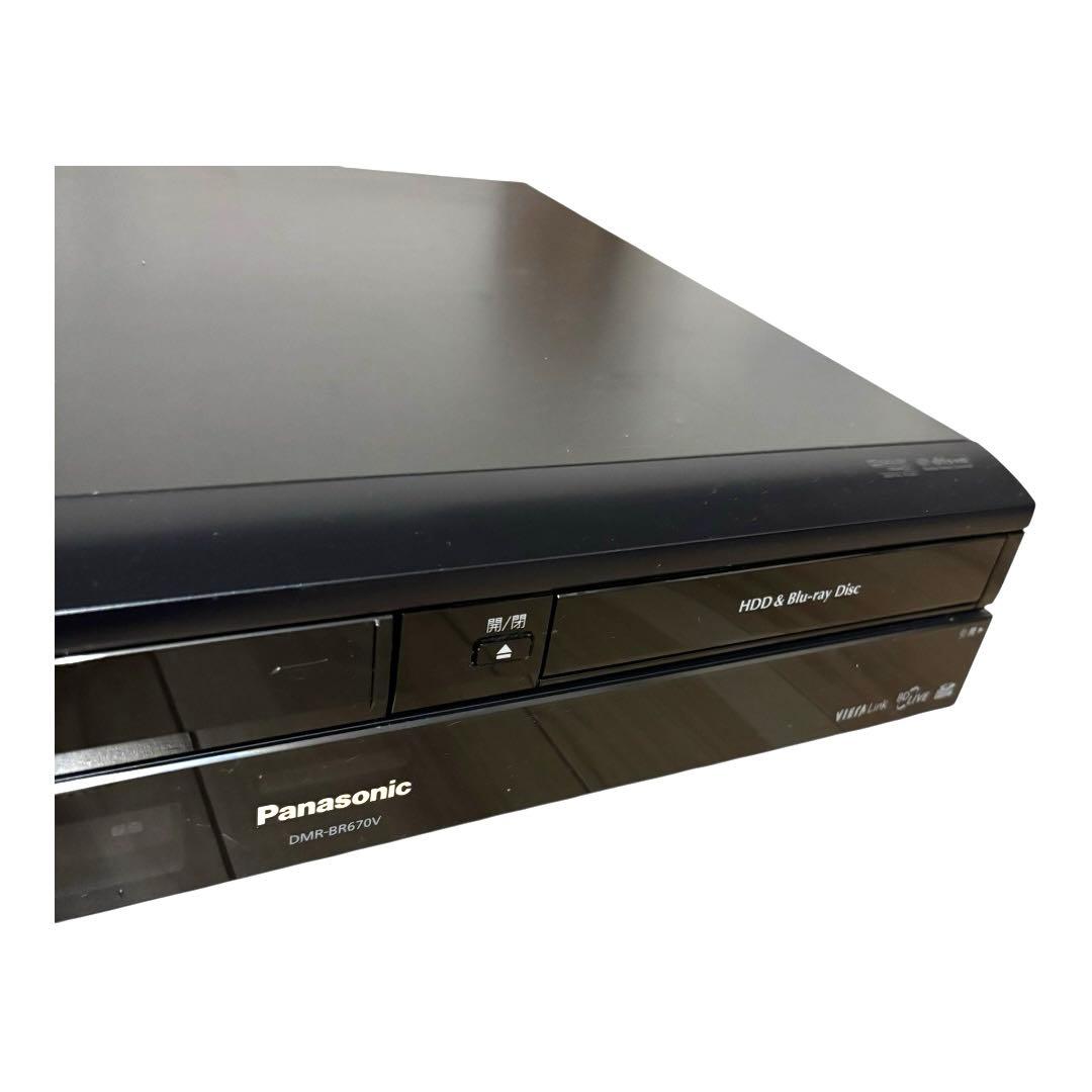 Panasonic「DMR-BR670V」VHS一体型BDレコーダー