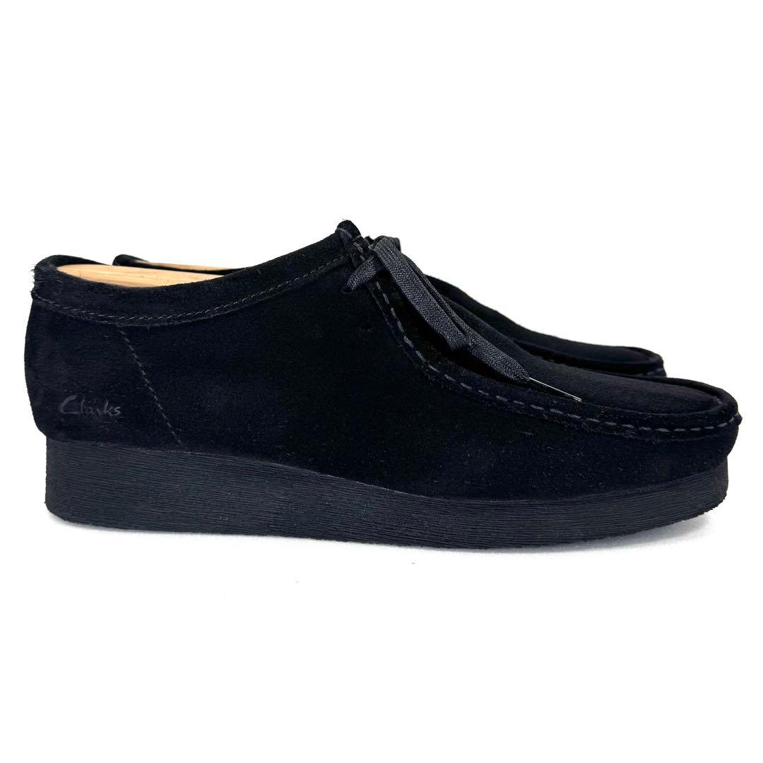 【極美品級】Clarks Wallabee EVO WP ブラック 26.5cm