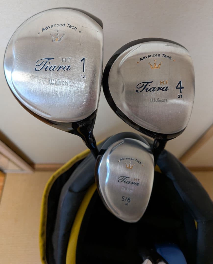 【初心者必見】ゴルフクラブ レディース フルセット ウィルソンTiara