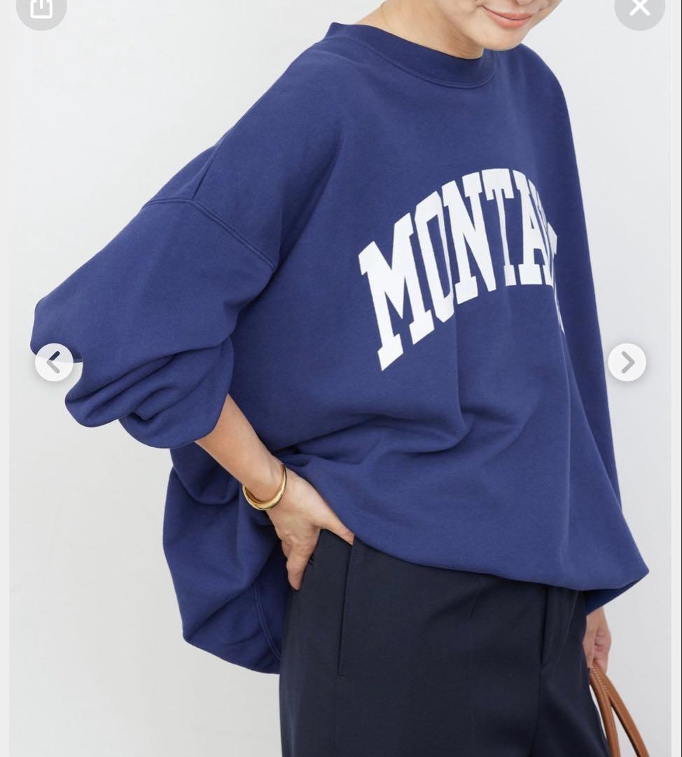 Deuxieme Classe MONTAUK SWEATネイビー