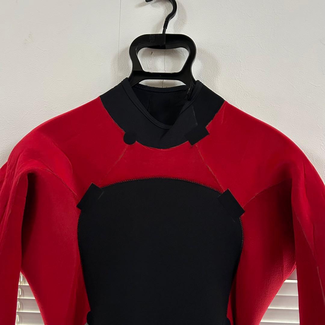 【良品】クイックシルバー　メンズウエットスーツ　ジャーフル　バックジップ　M