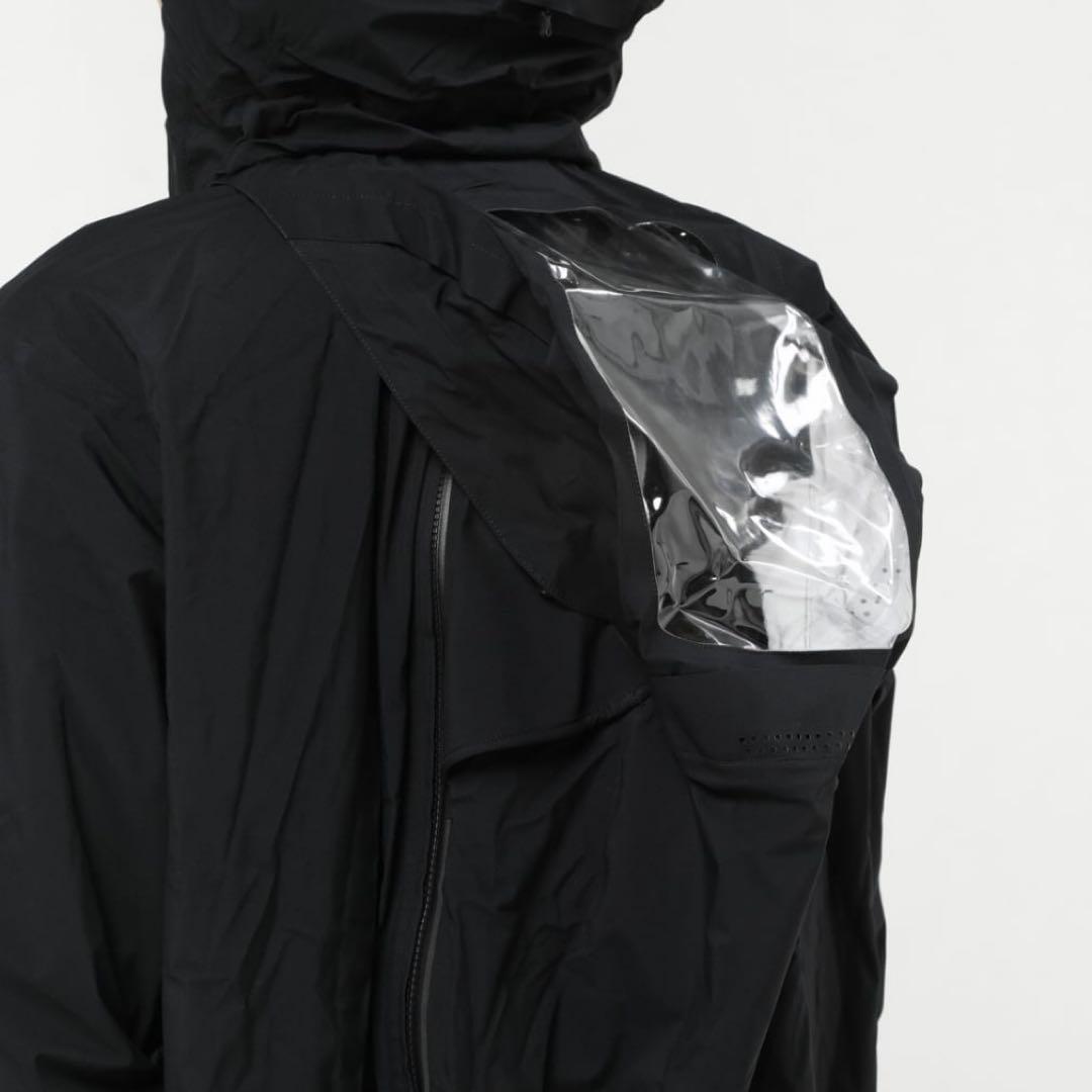 新品 Lサイズ 定価4.9万 ザ・ノースフェイス マタニティ レインコート 黒