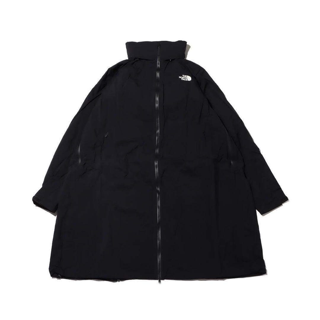 新品 Lサイズ 定価4.9万 ザ・ノースフェイス マタニティ レインコート 黒