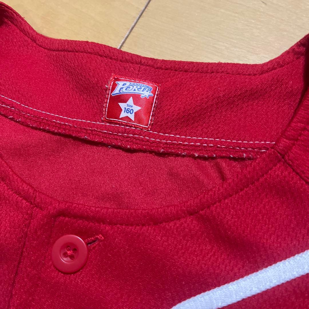 ポルテ　 ユニフォーム7点セット　160㎝ ジュニア用ストッキング　　帽子M