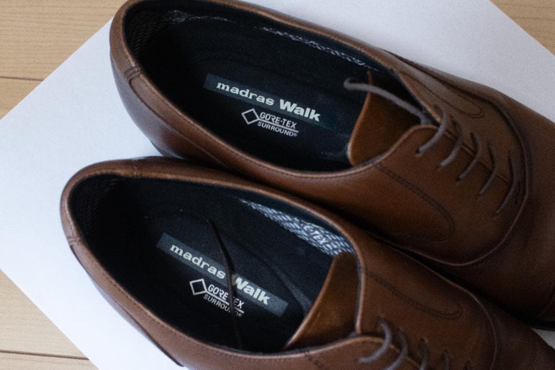 【 マドラスウォーク ゴアテックス 】 ストレートチップ