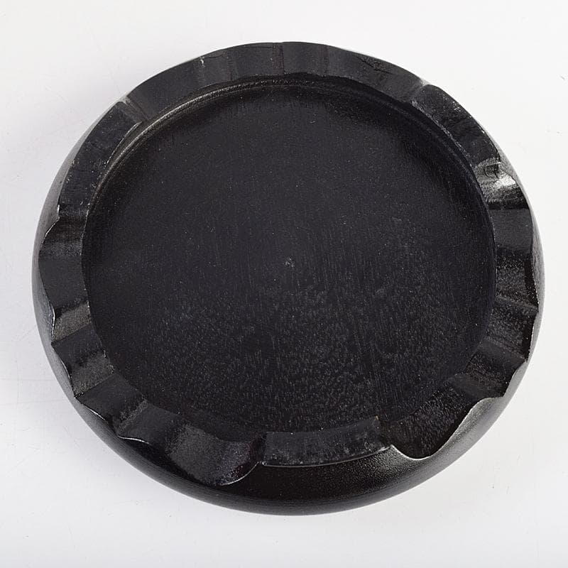 七宝焼　赤透釉　薔薇文　花瓶　唐木台・時代箱付　V　R9466