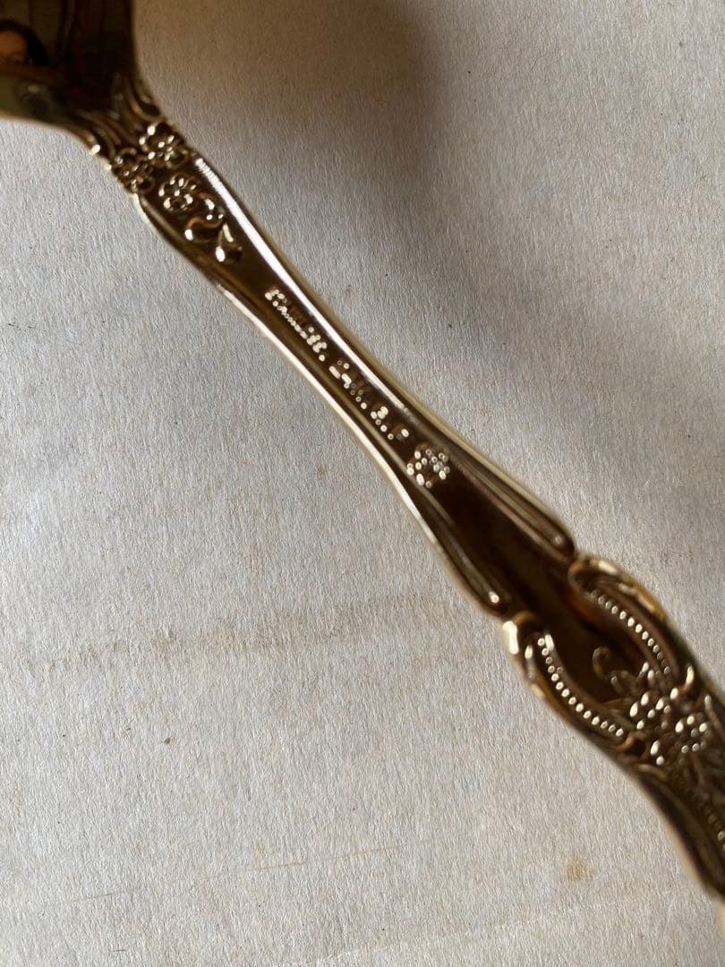 金メッキ　カトラリーセット　ゴールド