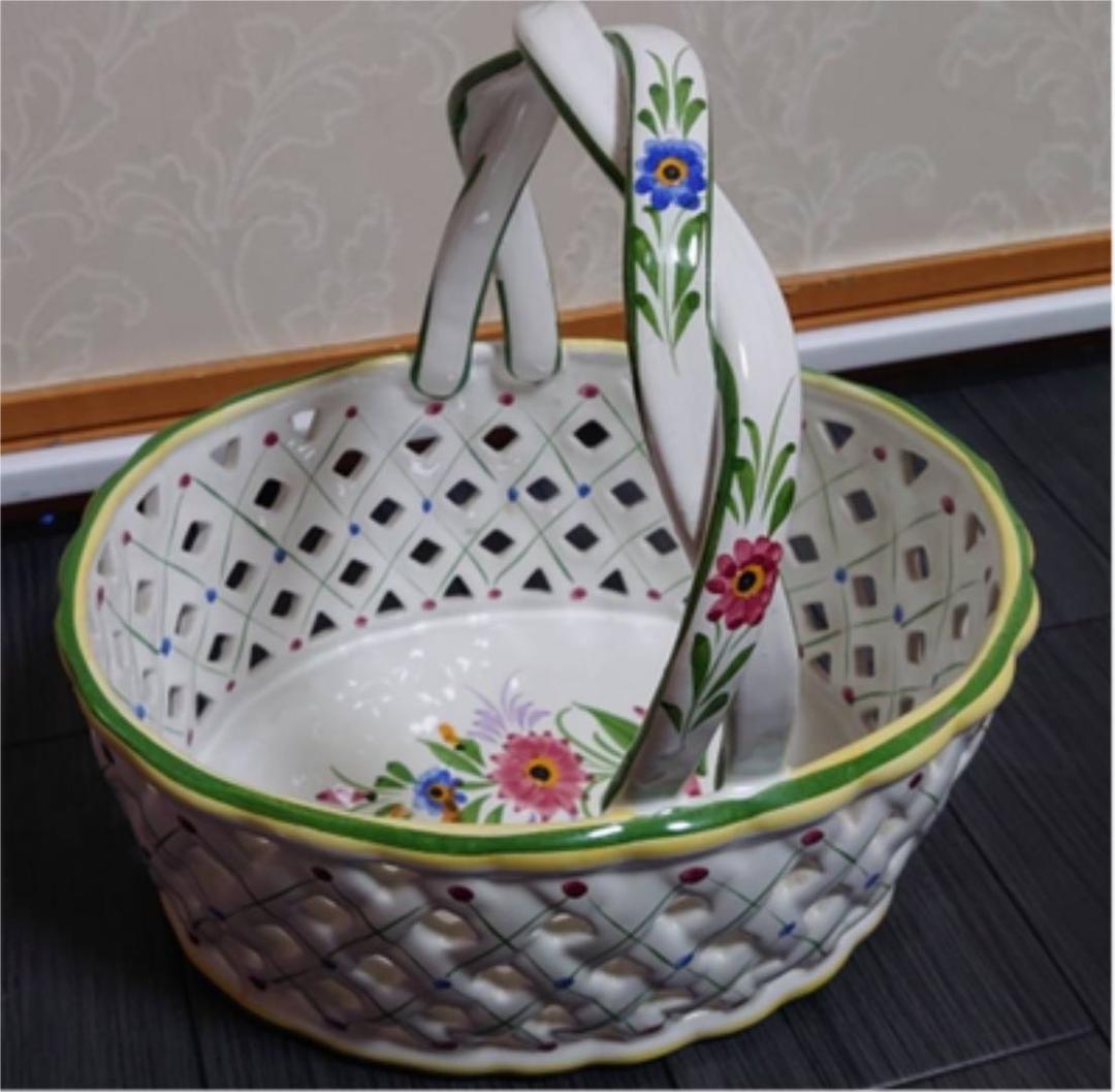 フルーツ バスケット　陶器