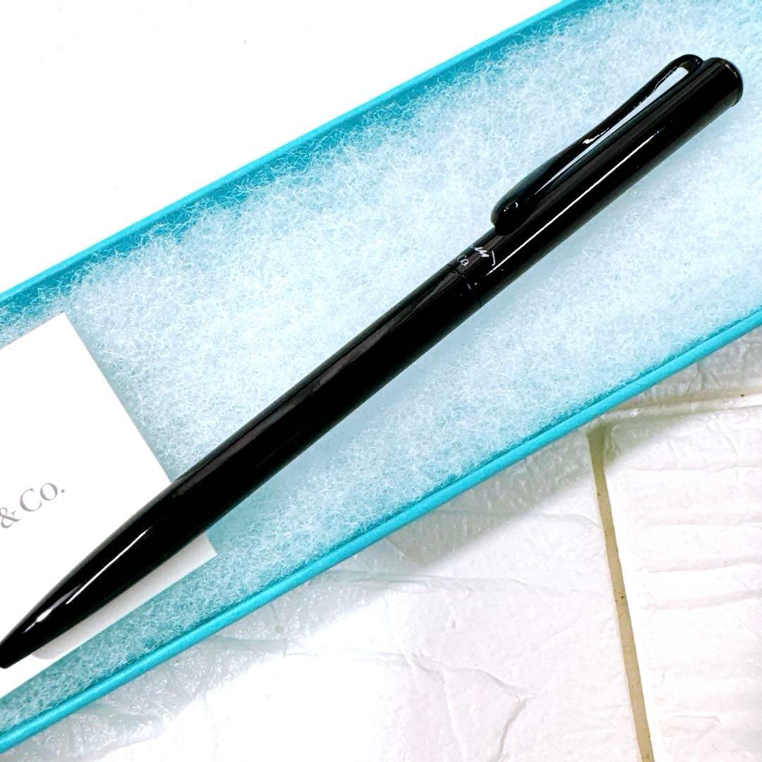 【TIFFANY & Co. 】【正規品】エレサペレッティボールペン 黒付属品付