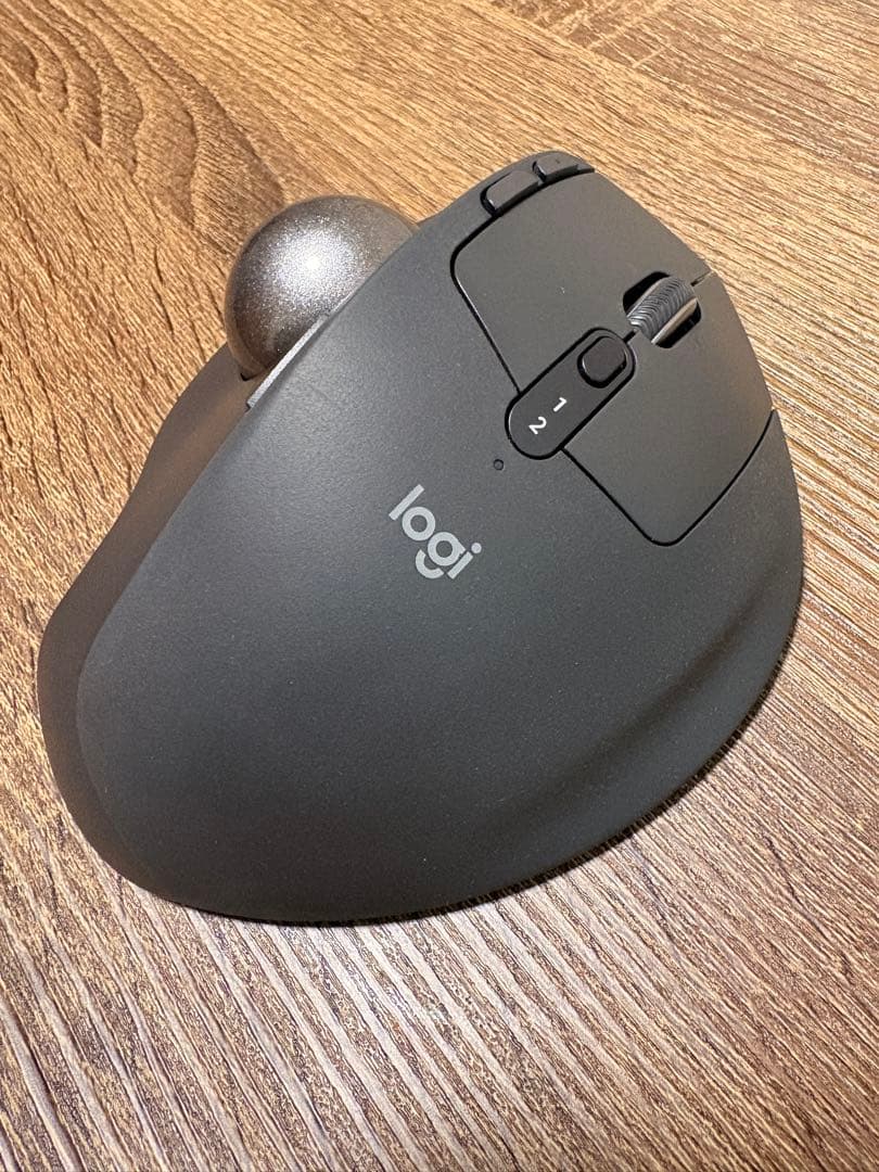 Logicool MX ERGO S 静音 ワイヤレス トラックボール マウス