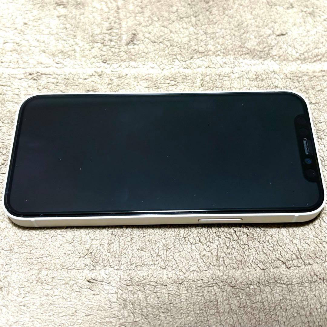 iPhone 12 mini 128GB ホワイト　バッテリー最大容量100%