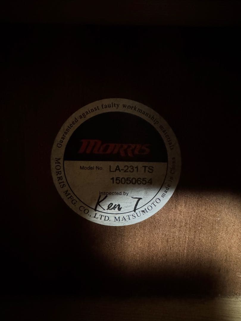 中古Morris LA-231 TS ミニギター