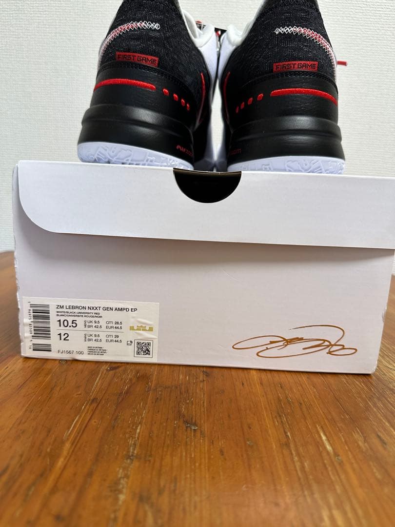 新品未使用NIKE LEBRON NXXT GEN AMPD EP28.5cm②