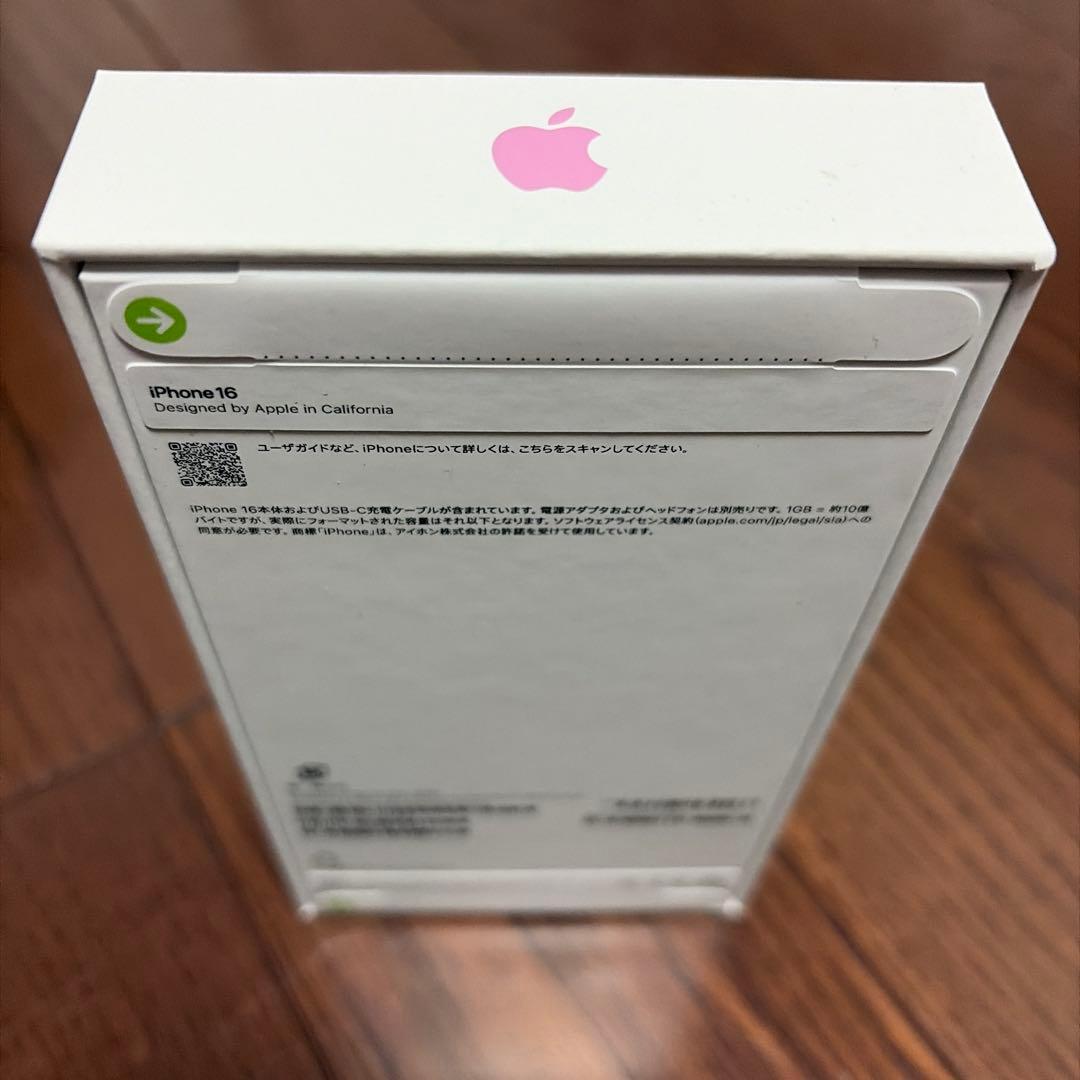 iPhone16 ピンク 新品未開封