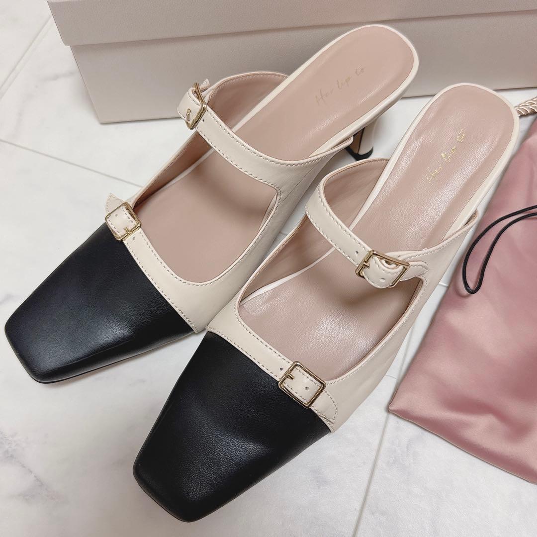 靴 Herlipto Mademoiselle Mules 38