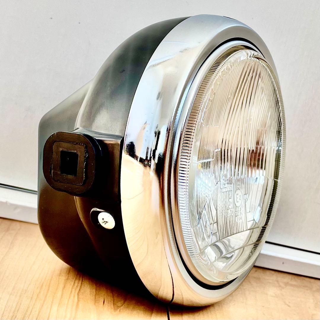 masaru！　当時物 CIBIE シビエ 凹みヘッドライト CB400F