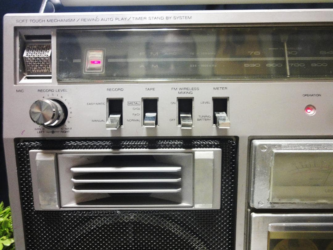 ♪昭和銘機 整備ラジカセ National 「THE Disco」RX-5600