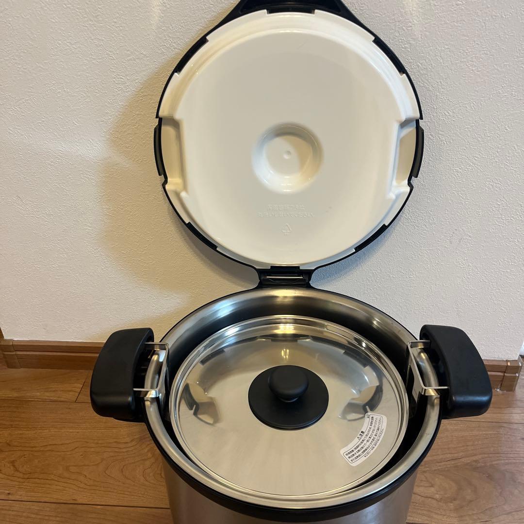 サーモス 真空保温調理器 シャトルシェフ 6.0L ブラック KPS-6001