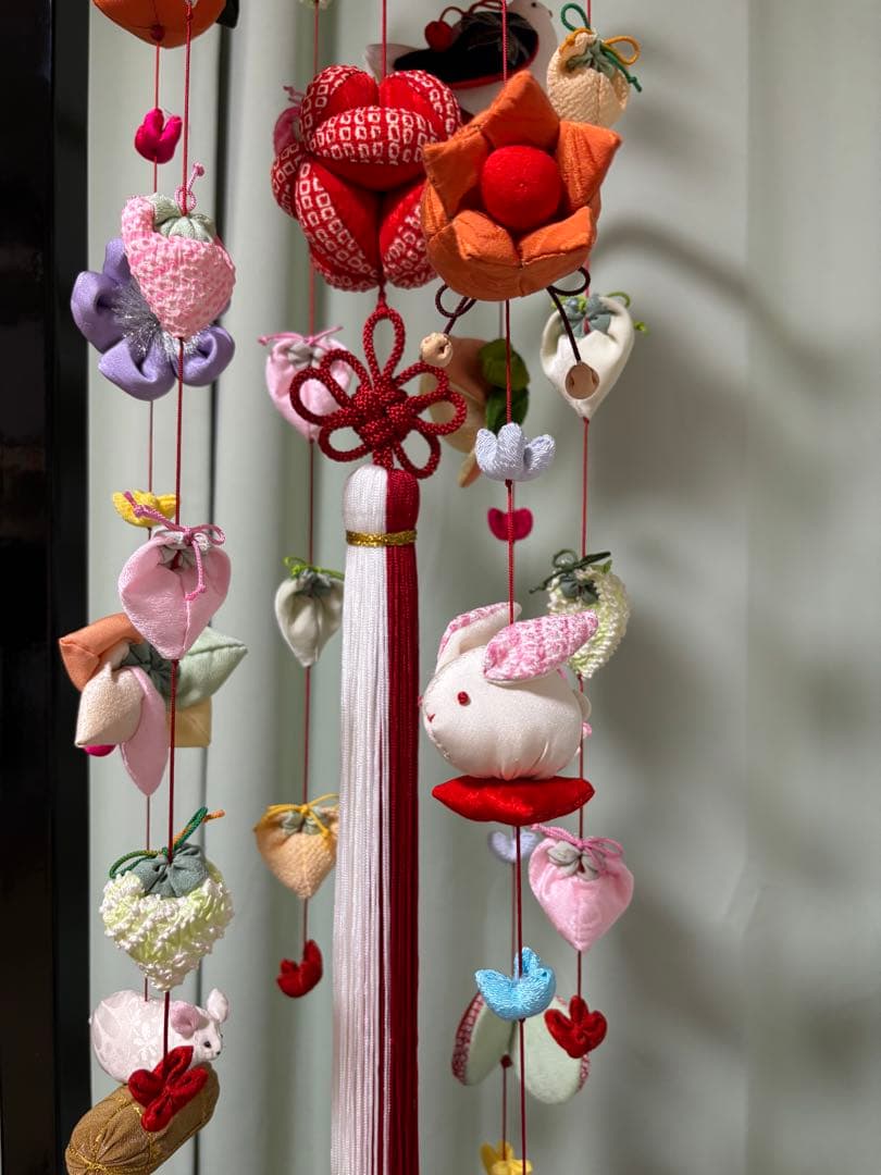 吊るし飾り✾吊るし雛✾ハンドメイド✾桃の節句✾着物リメイク✾正絹