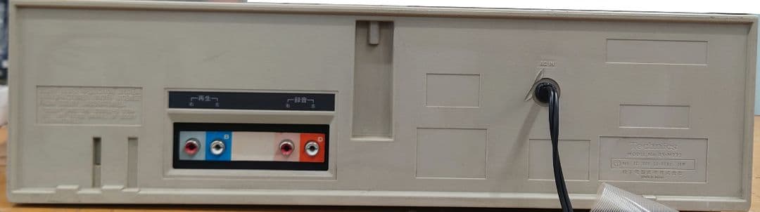 【￥59,800・1982年】Technics 　RS-M222 カセットデッキ