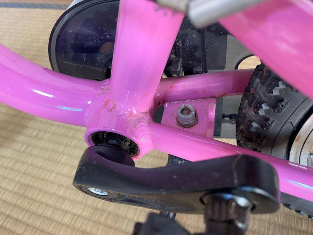 値下げ　シャイデック　モンベル　キッズ　14インチ　ベル装着済み