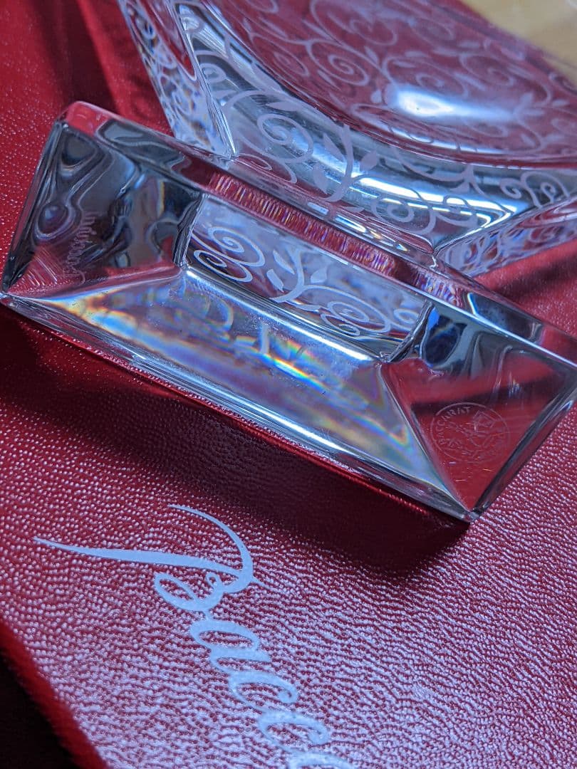 バカラ　フラワーベース　ランデブーシリーズ