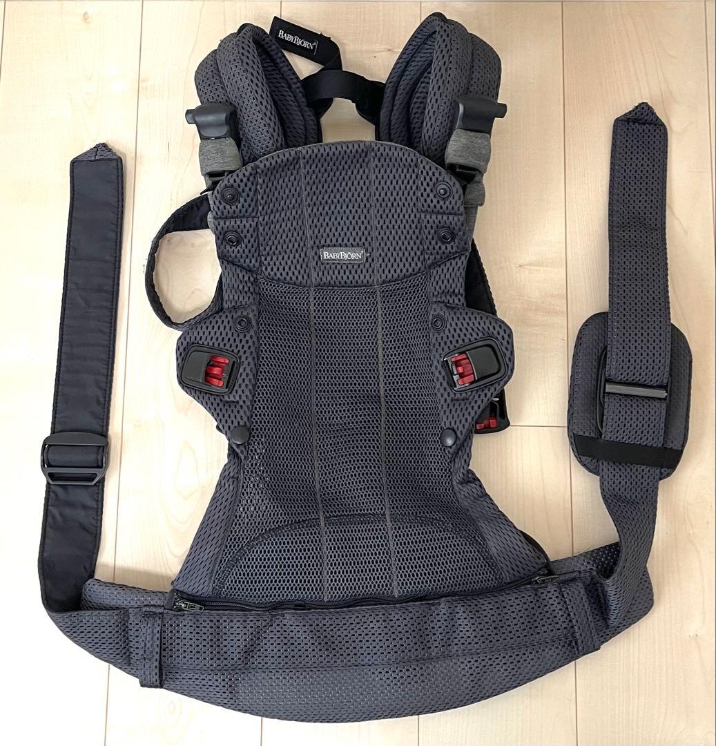 BabyBjörn 抱っこ紐 ハーモニー　アンスラサイト　ベビービョルン　人気