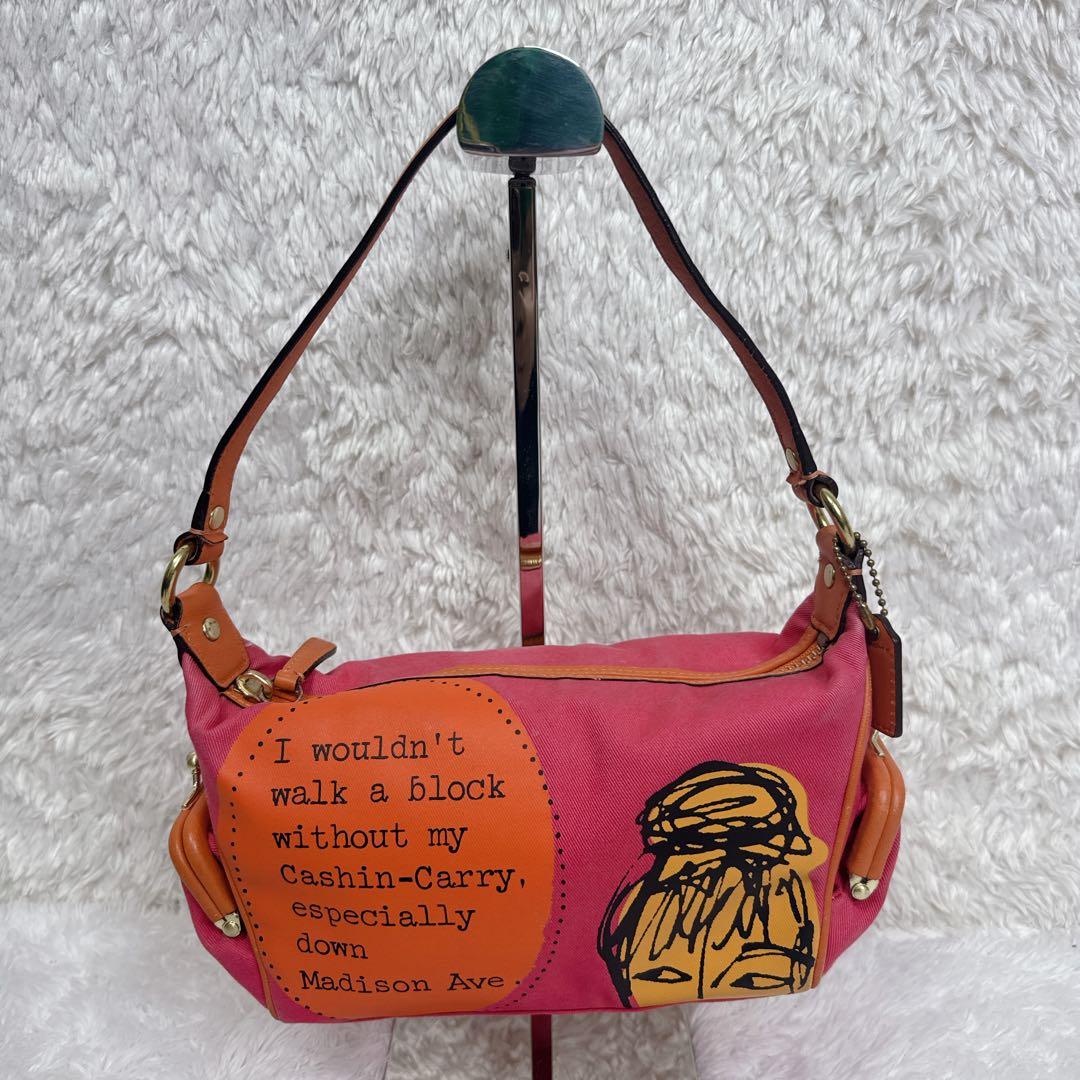 バッグ Coach Bonnie Cashin Applique Handbag Y2k