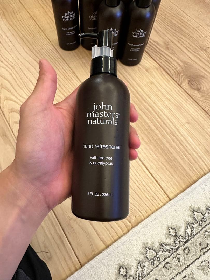 john master organics: ハンドリフレッシュナー　7本セット