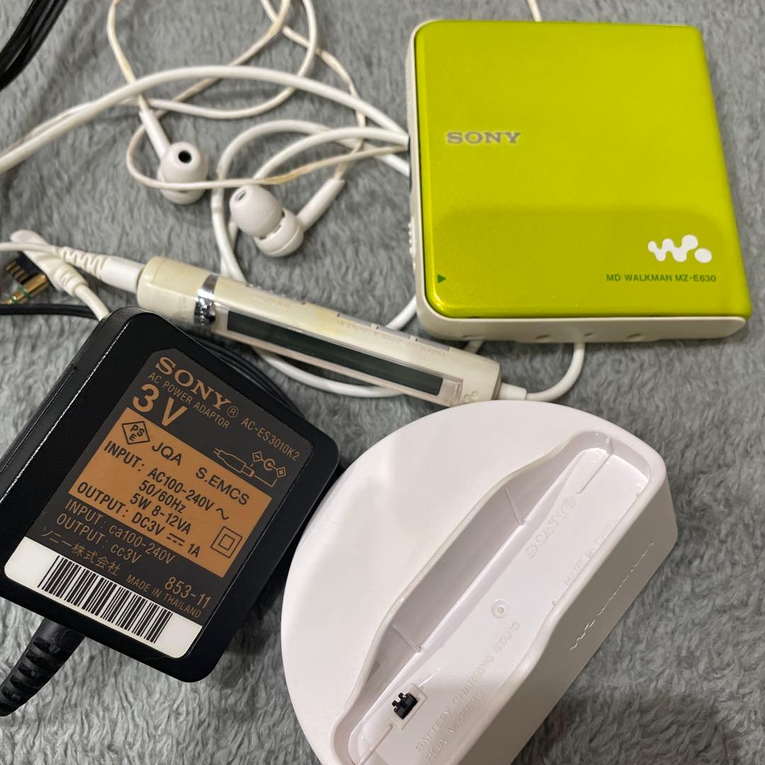 SONY ポータブルMDプレーヤー　WALKMAN MZ-E630