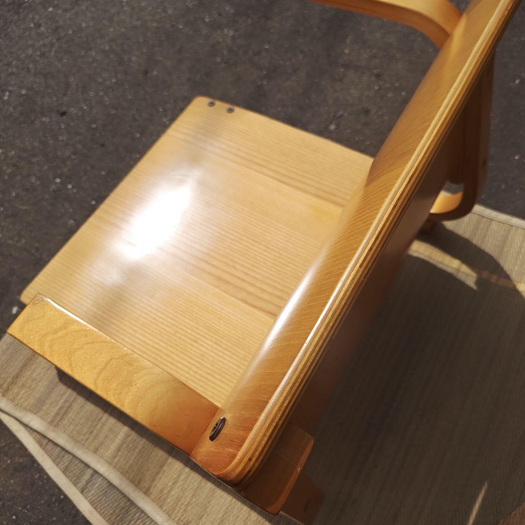 通販生活　楽座椅子　カタログハウス 背当てクッション付き