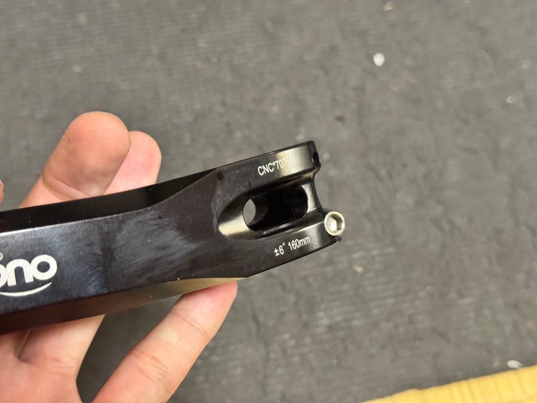 OUONO CNC7075 160mm 6° ロングステム 美品