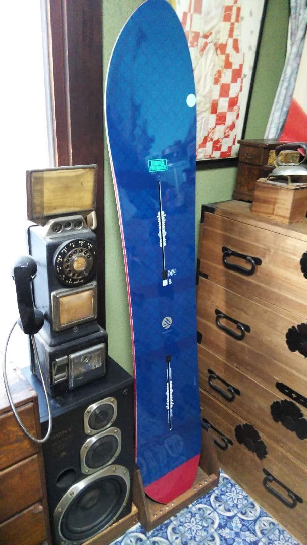 スノーボードスタンドラック　１本用　NEW COLOR　アクアブルーハンドメイド