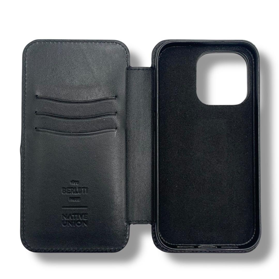 美品・付属品付✨ ベルルッティ iPhone14proケース カリグラフィー
